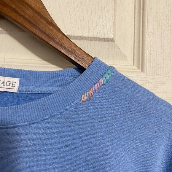 PJ Salvage Light Blue Sweatshirt - Picture 4 of 8